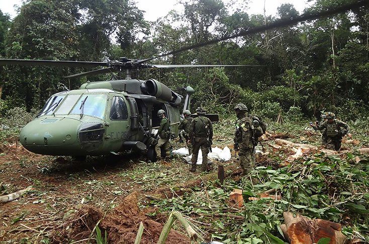 En ofensiva militar mueren ocho guerrilleros del Eln en  Norte de Santander