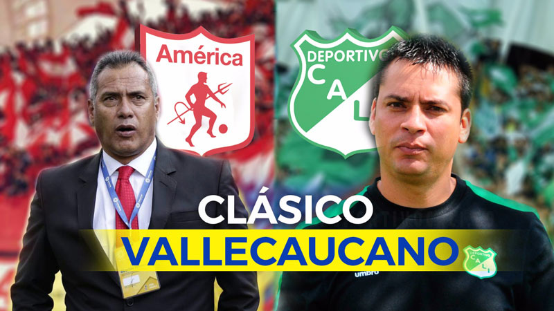Hernán Torres y Héctor Cárdenas, duelo de técnicos en el clásico caleño