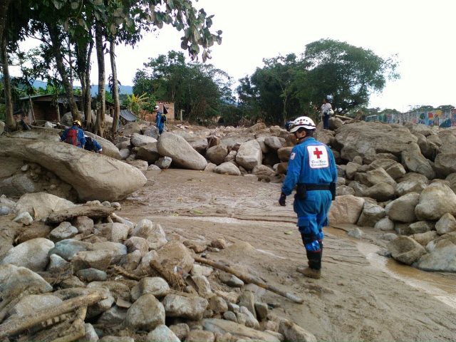 Este jueves finalizan operaciones de rescate en Mocoa por la Cruz Roja