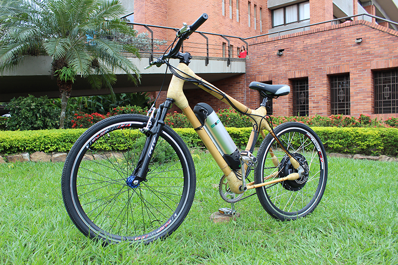 Bicicleta eléctrica de bambú: transporte alternativo y amigable con el ambiente