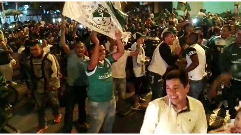 Buen comportamiento de caleños en partido de ida entre Deportivo Cali y Nacional