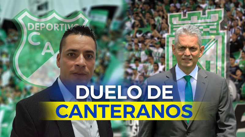 Deportivo Cali – Atlético Nacional: final de técnicos vallecaucanos canteranos