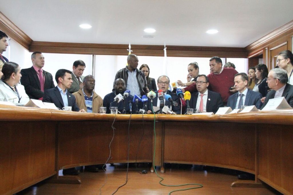 Reunión entre Gobierno y comité del paro cívico busca salidas a crisis en Buenaventura