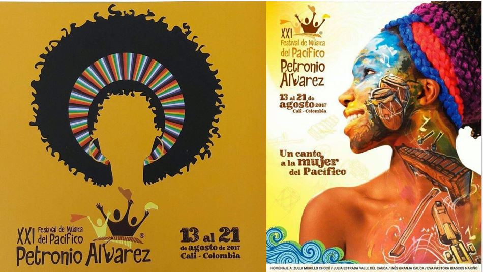 ¿Por qué cambió de imagen el afiche oficial del Festival Petronio Álvarez?