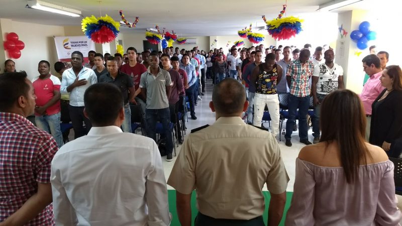 Ejército entregó libretas militares a hombres víctimas del conflicto armado