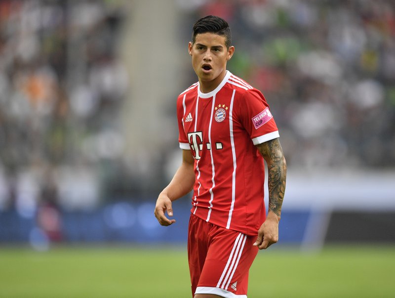 James 'el jugador de la semana' en Alemania y extrañado en Real Madrid