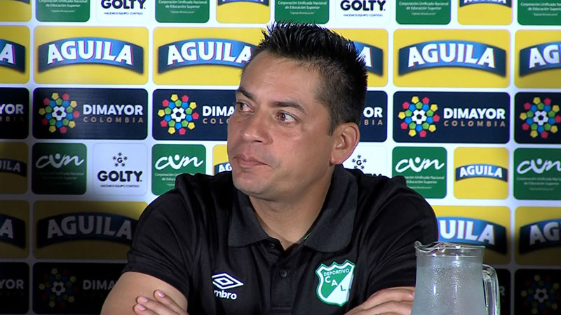 Cifras acompañan a Héctor Cárdenas en el banco del Deportivo Cali