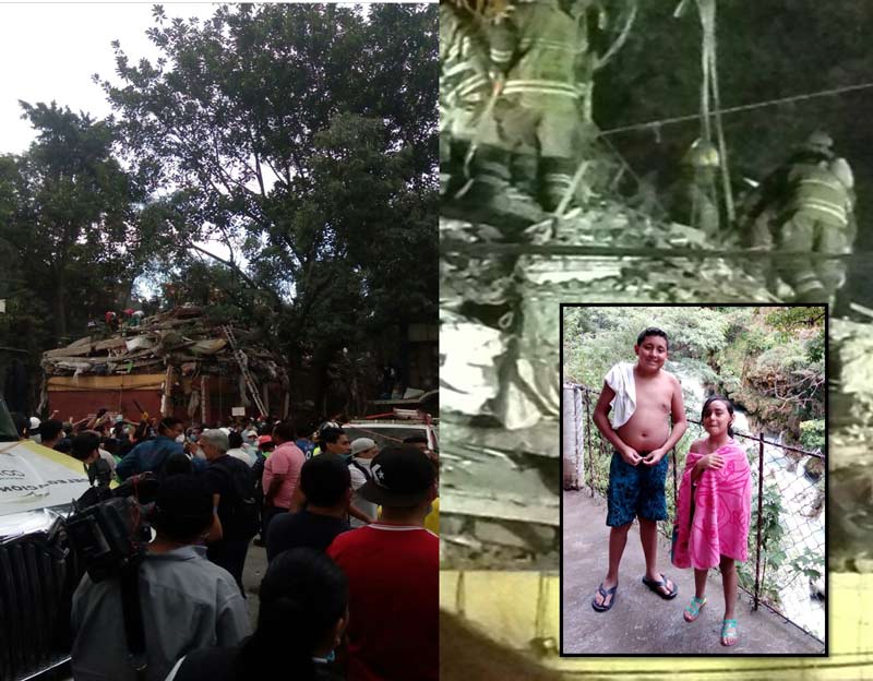 Hijos de caleño radicado en México murieron atrapados en edificio que colapsó tras sismo