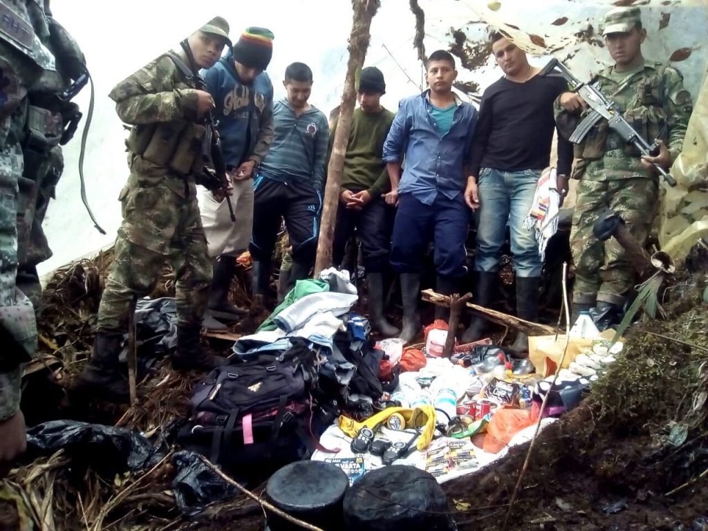 Seis capturados por extraer material rocoso para explotación minera en Farallones de Cali