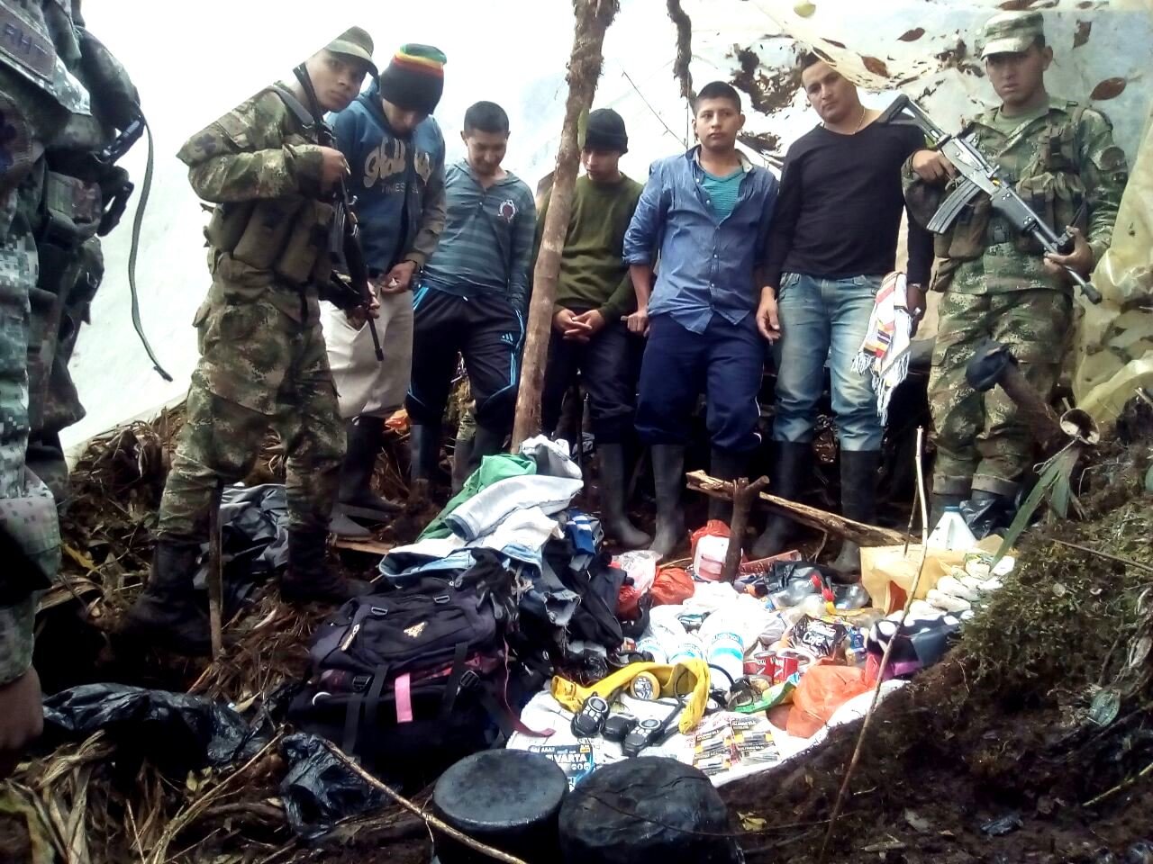 Seis capturados por extraer material rocoso para explotación minera en Farallones de Cali