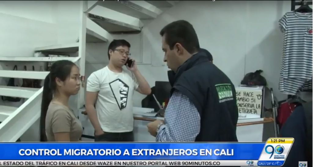 Detienen a 2 extranjeros indocumentados en el centro de Cali
