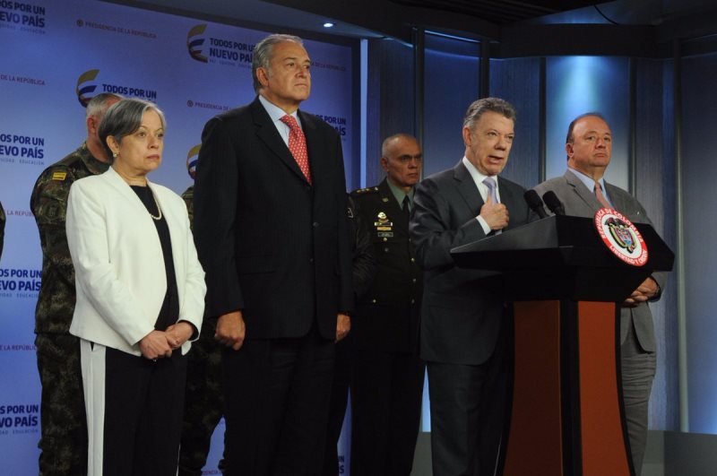 "Nuestra Fuerza Pública no dispara contra civiles”: Santos sobre situación de Tumaco