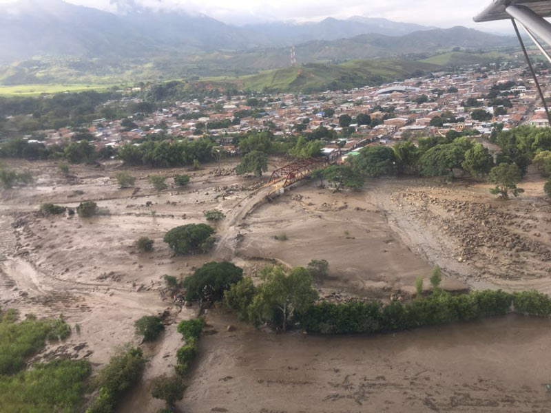 Tragedia en Corinto: 4 muertos y 18 desaparecidos por avalancha del río Paila