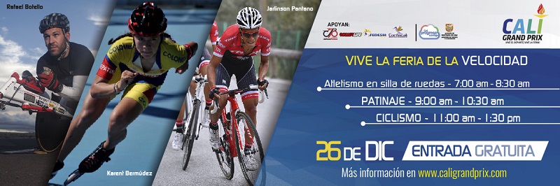 Prográmese con el Grand Prix, el evento deportivo que se tomará la Feria de Cali 2017
