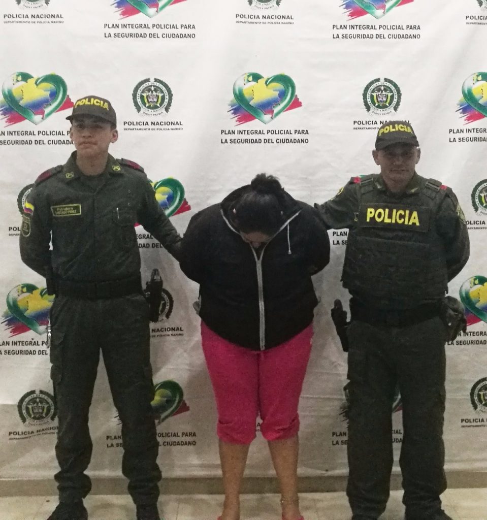 Capturan en Ipiales a mujer que pagaba prisión domiciliaria en Yotoco