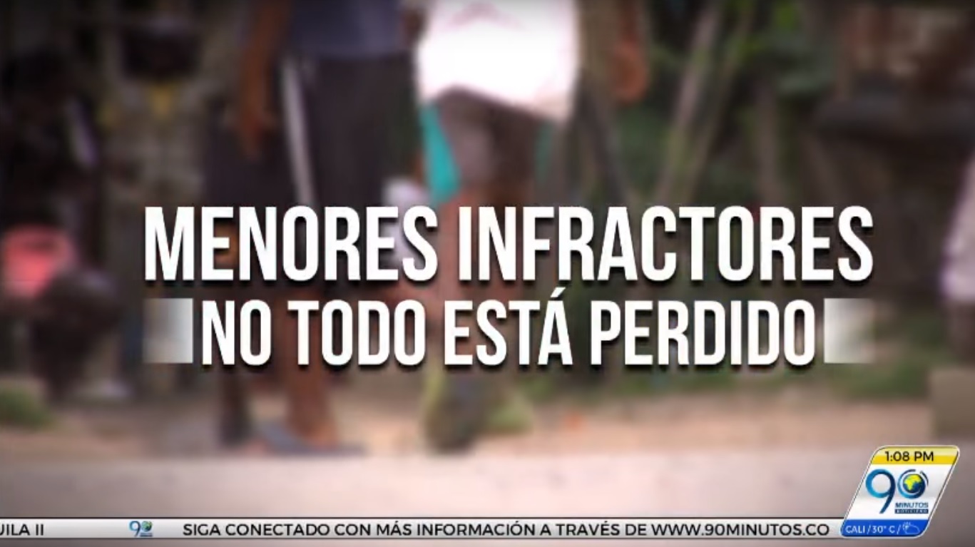 Menores infractores, no todo está perdido