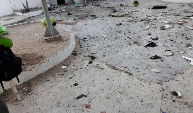 Atentado en estación de Barranquilla dejó cuatro policías muertos