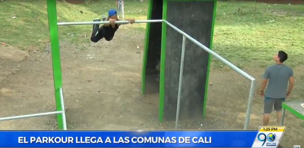 Capital del Valle estrena escenario deportivo para el parkour