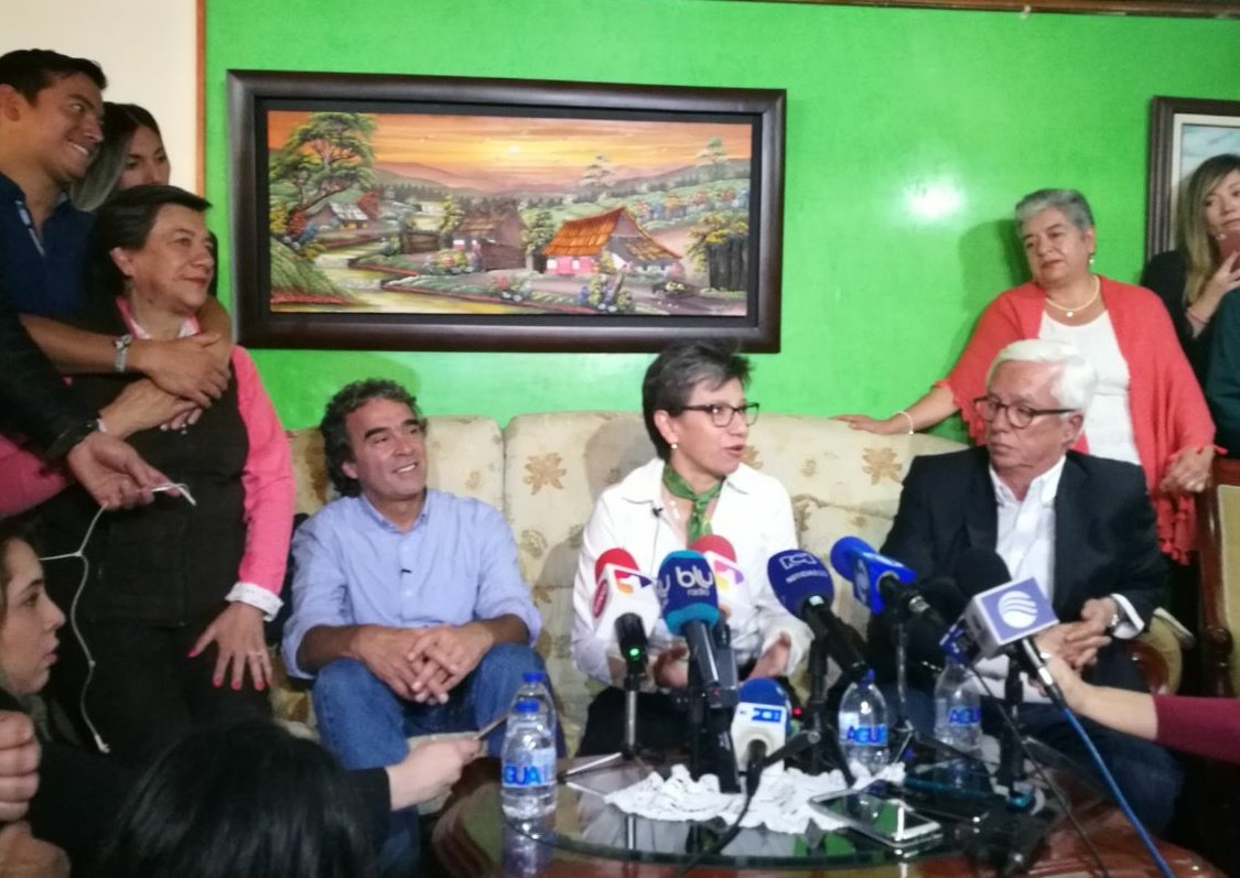 Claudia López es nombrada fórmula vicepresidencial de Sergio Fajardo