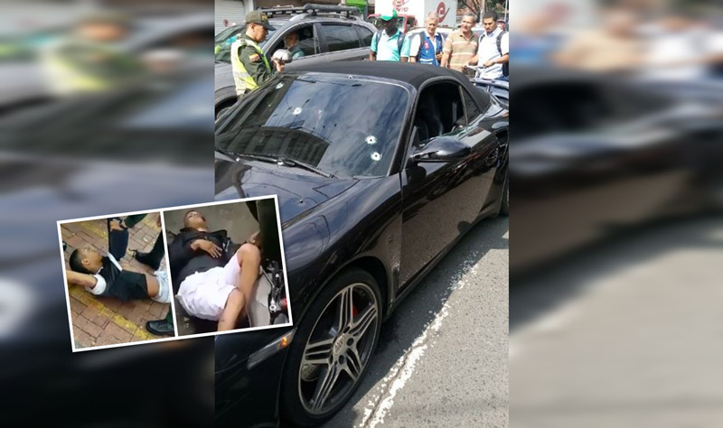Así va la investigación por atentando sicarial a joven que conducía un Porsche en Cali