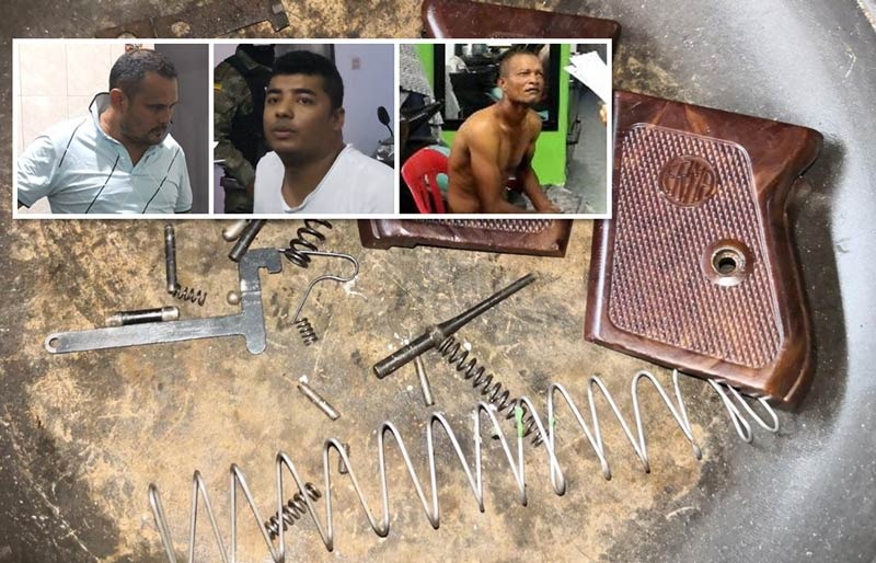 Cárcel a los Army II, banda dedicada a la venta de armas a grupos de sicarios en Cali