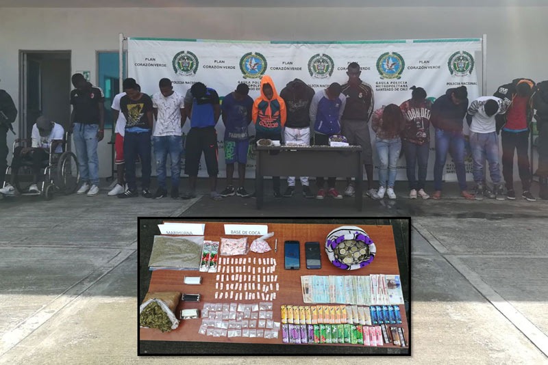 Policía desarticuló banda delincuencial 'Los Principal' en el oriente de Cali
