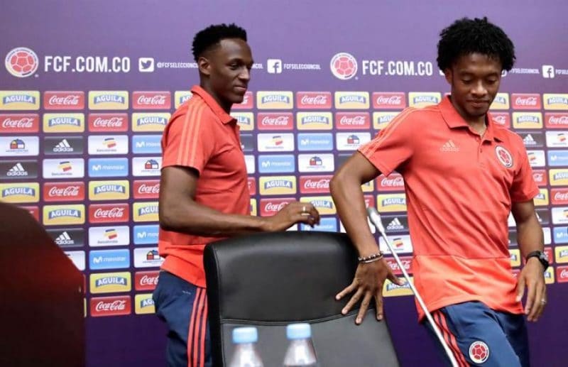 Cuadrado y Mina dan sus sensaciones tras la victoria ante Polonia