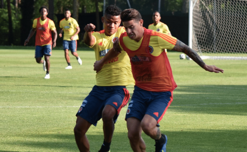 ¡Hay magia! James y Barrios entrenaron de nuevo con la Selección