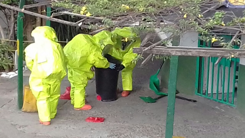 Paquete sospechoso en barrio de Cali tenía en su interior material radiactivo, área fue cerrada