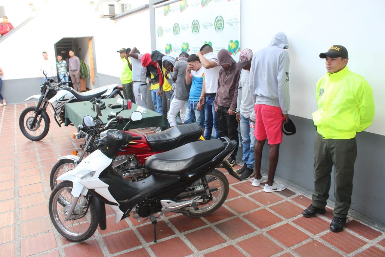 Policía desarticuló la banda "Cerezos de los Chorros" en el oriente de Cali