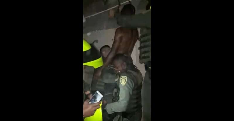 Miembros de la Policía salvaron la vida de un joven que intentaba ahorcarse en Cali
