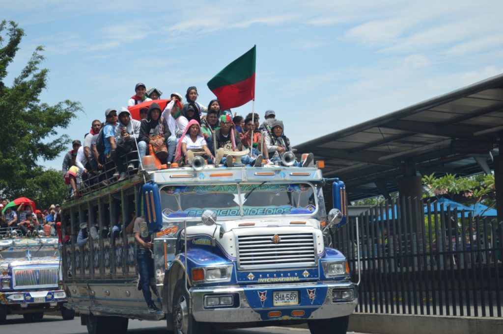 Galería de imágenes: Así fue la marcha indígena que se llevó a cabo en Cali