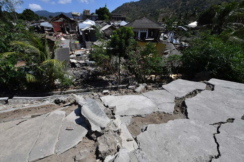 Indonesia eleva a 91 los muertos por terremoto en Lombok, hay 209 heridos