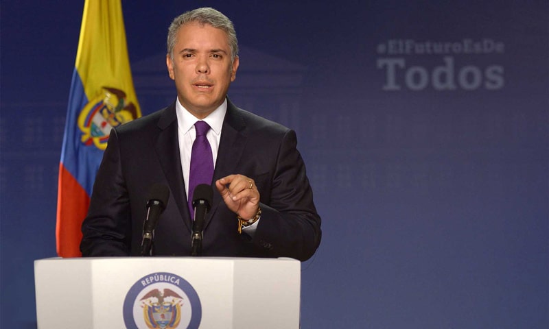 “Colombia ratificó la salud de su democracia. Consultamos a la sociedad y la sociedad habló. No más corrupción": Duque
