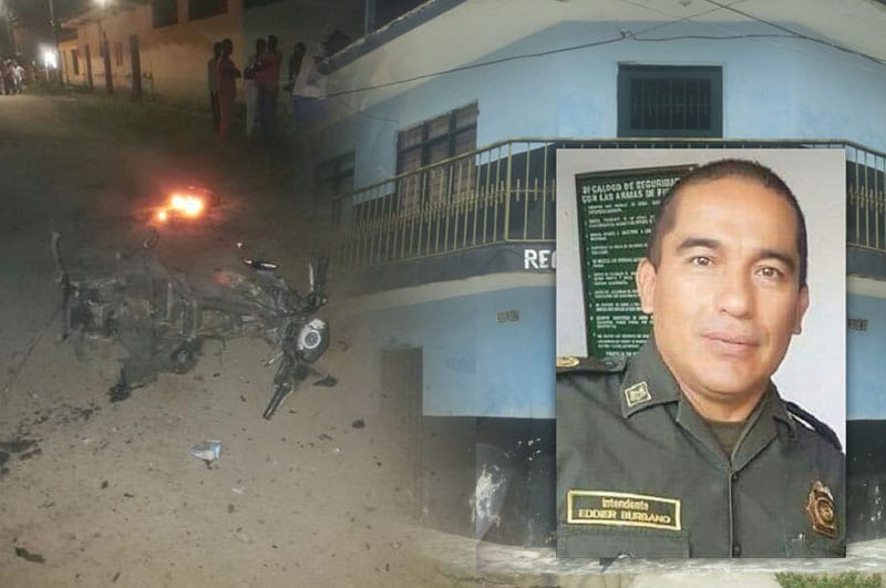 Un policía muerto y tres heridos dejan atentados en el norte del Cauca