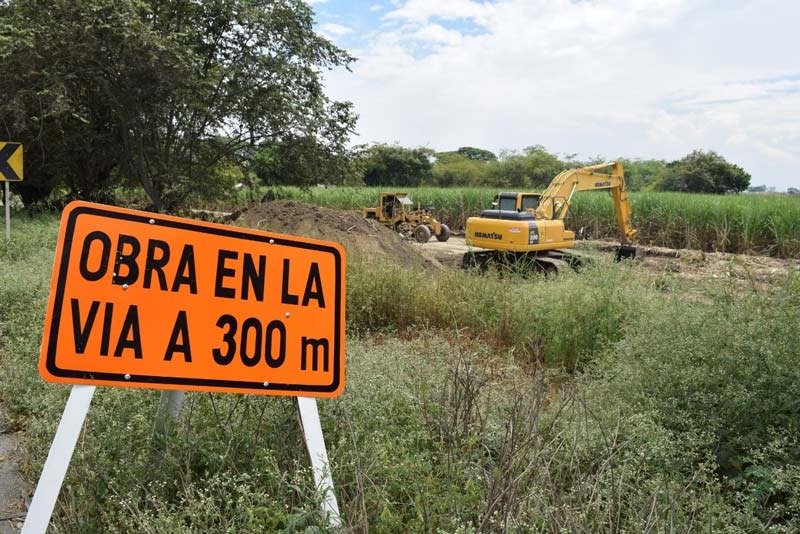 Con tramo Cavasa-Crucero Candelaria, inicia obra de doble calzada de vía hasta Cali