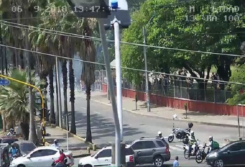 Integrante del Esmad resultó herido en un ojo tras desórdenes en Univalle