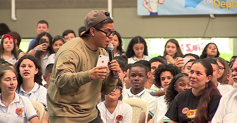 Lanzan ‘Vos sos el parche’, campaña contra el consumo de drogas en niños de Cali
