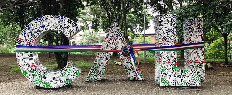 Letras ‘CALI’ fueron entregadas a la ciudad con intervención que resalta la biodiversidad