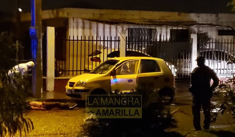 Taxista fue asesinado cuando realizaba una carrera en la Calle 70, norte de Cali