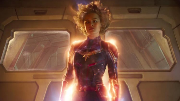 'Capitana Marvel', con nuevo póster y segundo tráiler a tres meses de su estreno