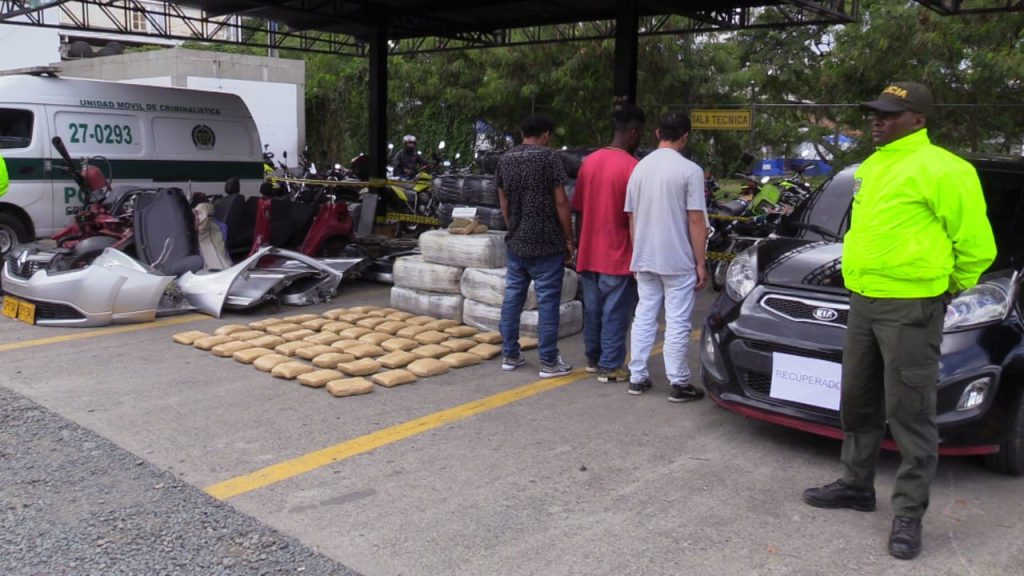 Cayó banda dedicada al robo de carros y venta de autopartes en Cali y Candelaria