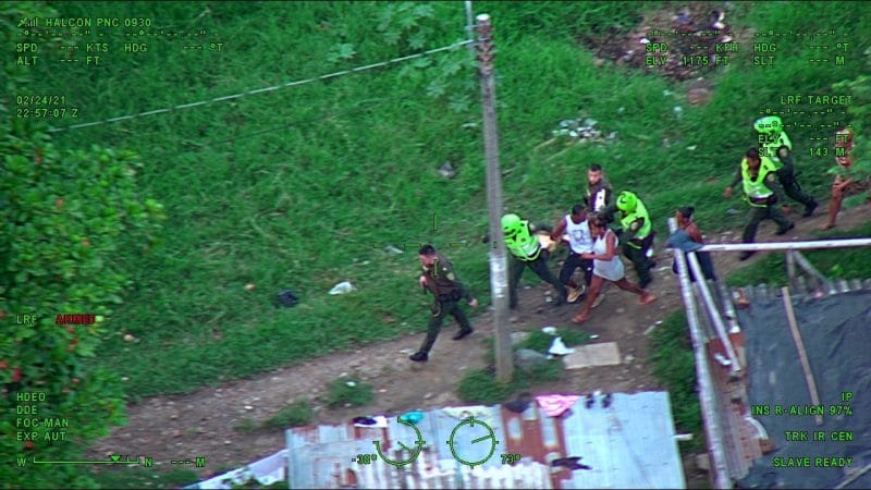 Con ayuda del Halcón, capturan a hombre que hirió a tiros a taxista en Juanchito