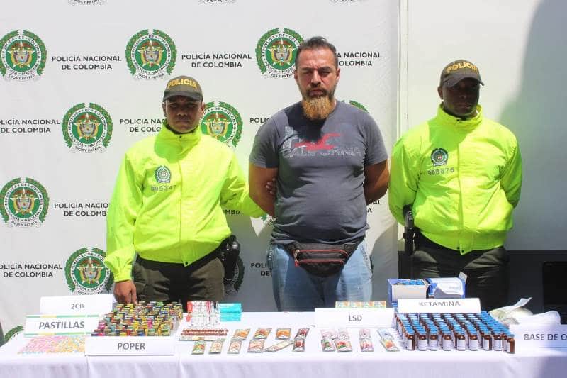 Tienda naturista funcionaba como fachada para expendio de drogas sintéticas en Cali