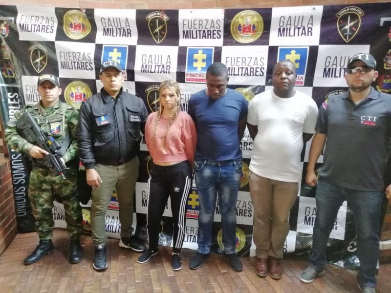 Cárcel a tres personas que fueron sorprendidas con armas y munición en Cali