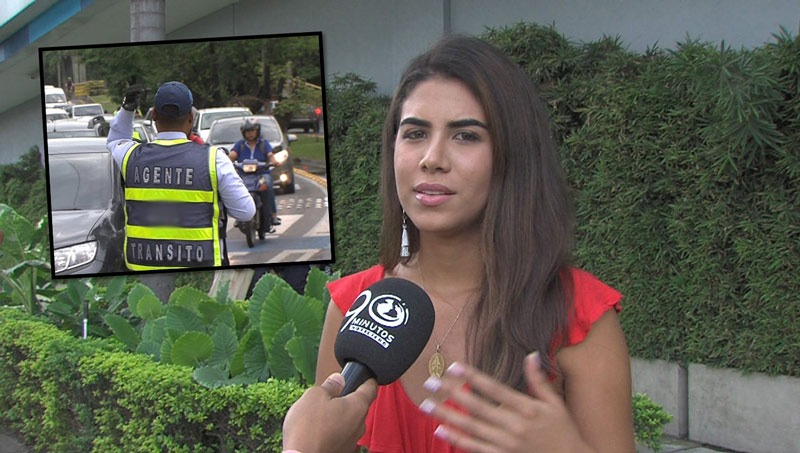 Universitaria caleña denunció acoso de guarda de tránsito al momento de multarla