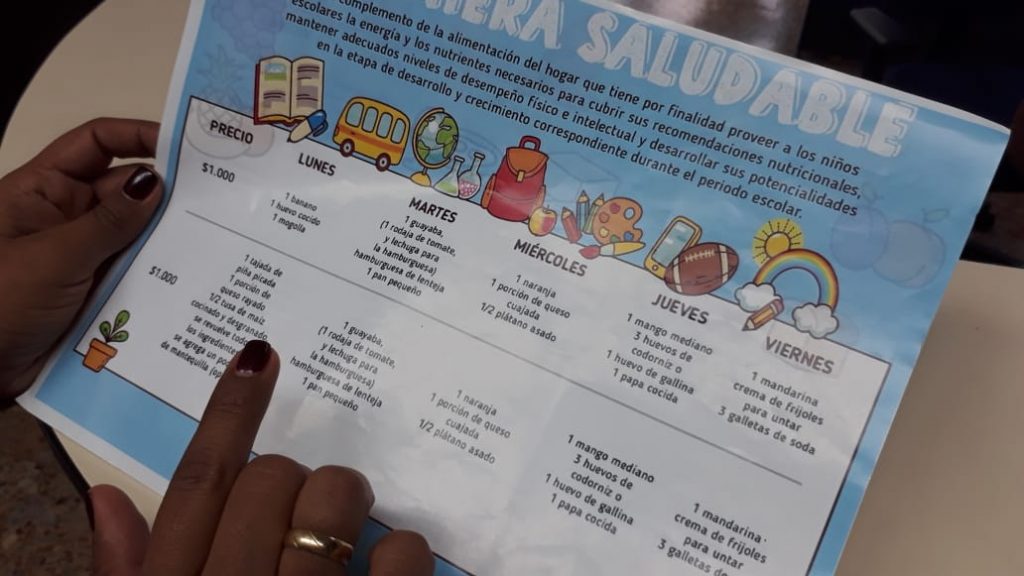 ‘Lonchera Saludable’ desde 1.000 pesos para complementar alimentación de estudiantes