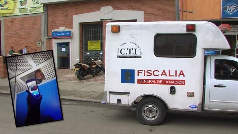 Capturado hombre que se desnudó para robar un cajero en Alfonso López