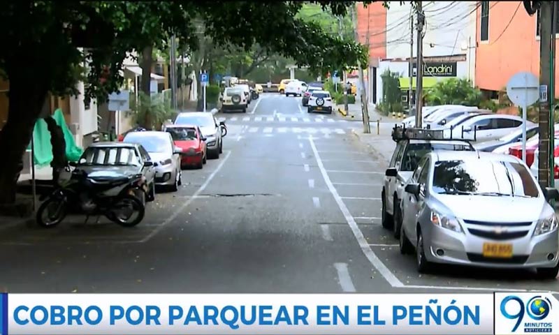 Entró en funcionamiento prueba piloto de cobro por parqueo en barrio El Peñón de Cali