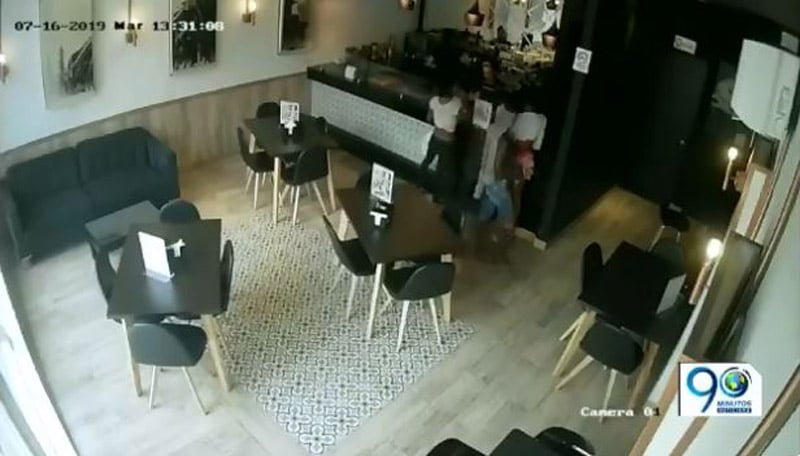Video: buscan a responsables de hurto millonario en reconocido hotel del sur de Cali